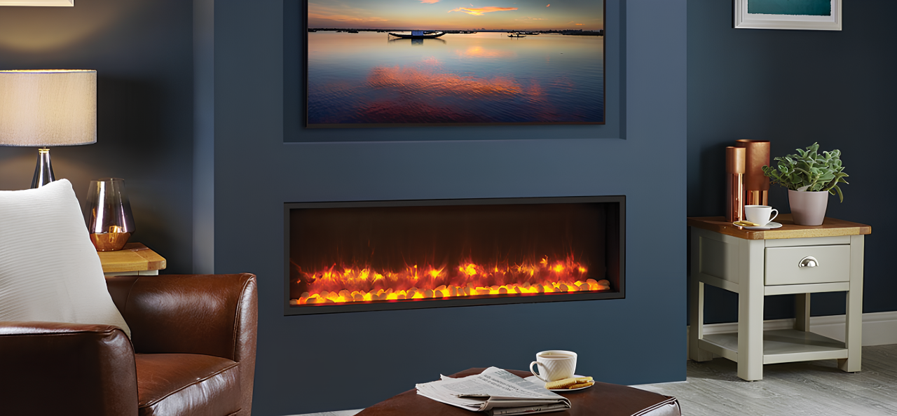 Electric stoves & media wall fires